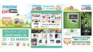 PIKOM PC Fair 2014 Johor Bahru highlights