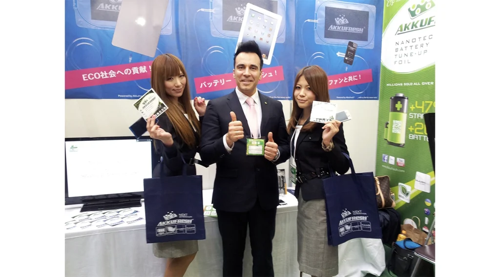 AkkuFresh booth at Saitama Super Arena 2013