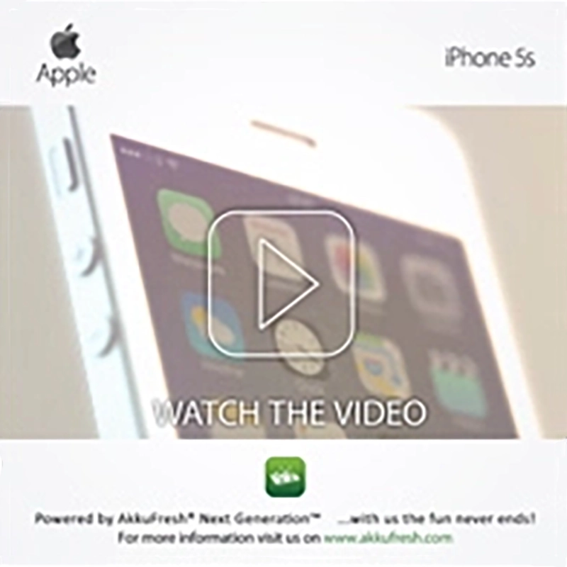 Install AkkuFresh® foil video 1